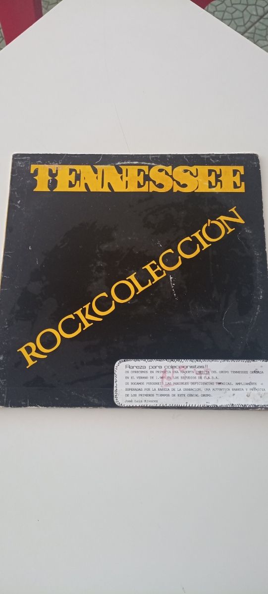 Disco vinilo tennessee especial coleccionistas