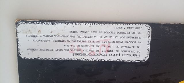 Disco vinilo tennessee especial coleccionistas