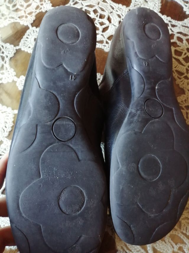 zapatos piel N40 negros