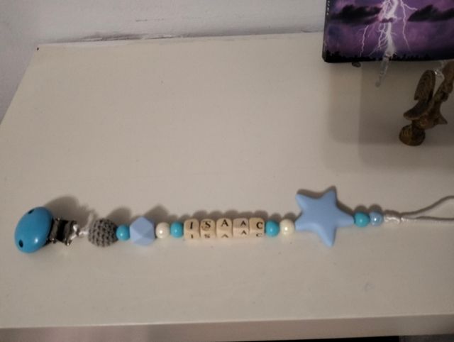 cadena para chupetes