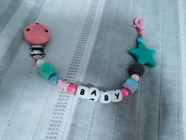 cadena para chupetes