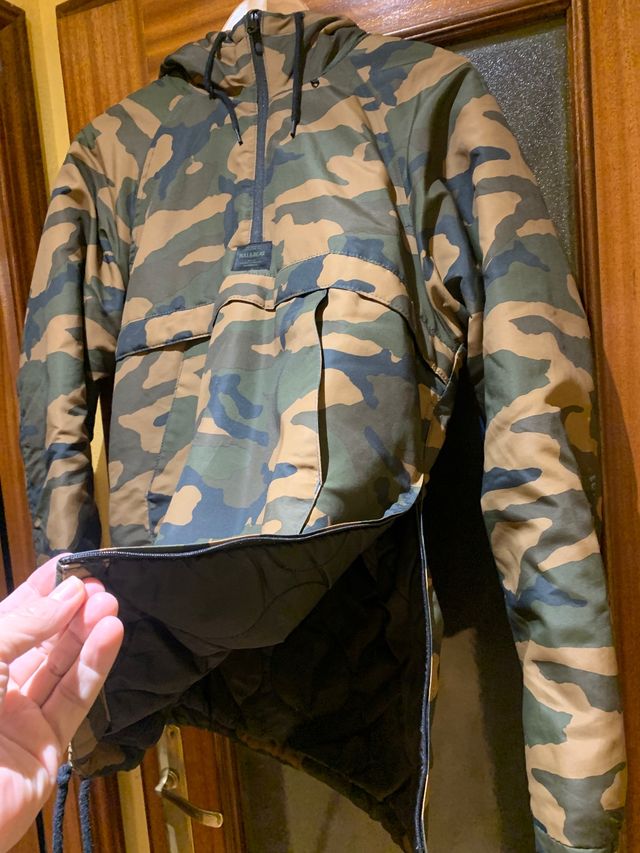 Chaqueta camuflaje talla S