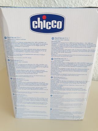 Esterilizador chicco 2 en 1