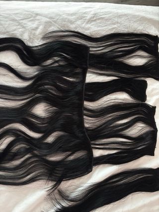 Extensiones de pelo natural clip
