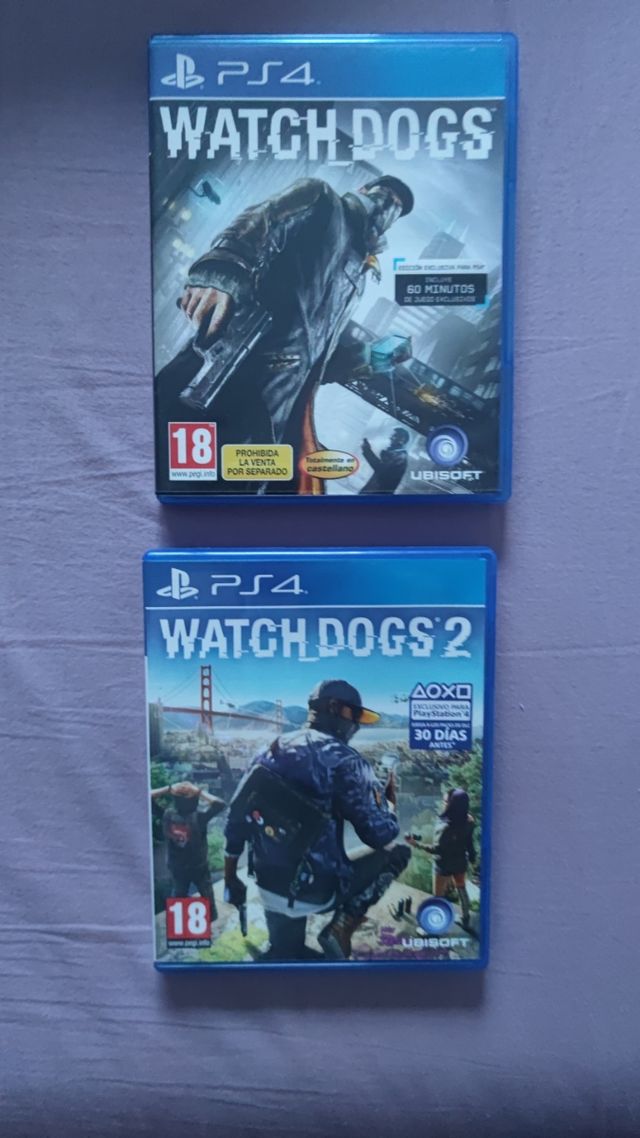 Watch dogs 1 y 2 PS4