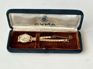 RELOJ DE ORO MACIZO CYMA DE SEÑORA
