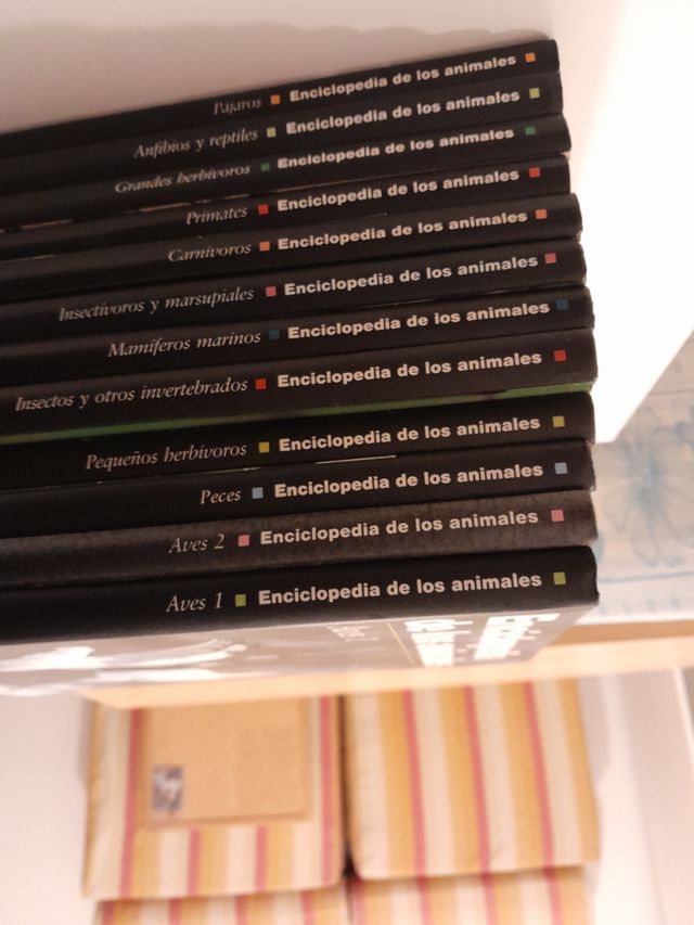 Enciclopedia de los animales, 12 tomos. Completa
