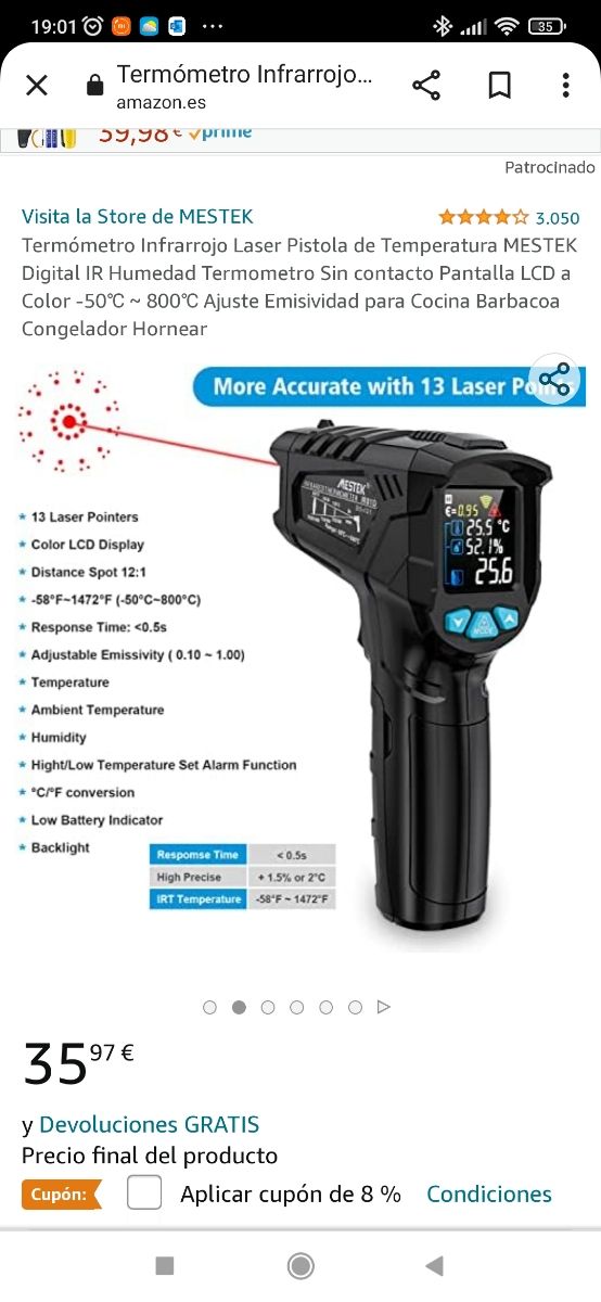 puños de cambio giratorios