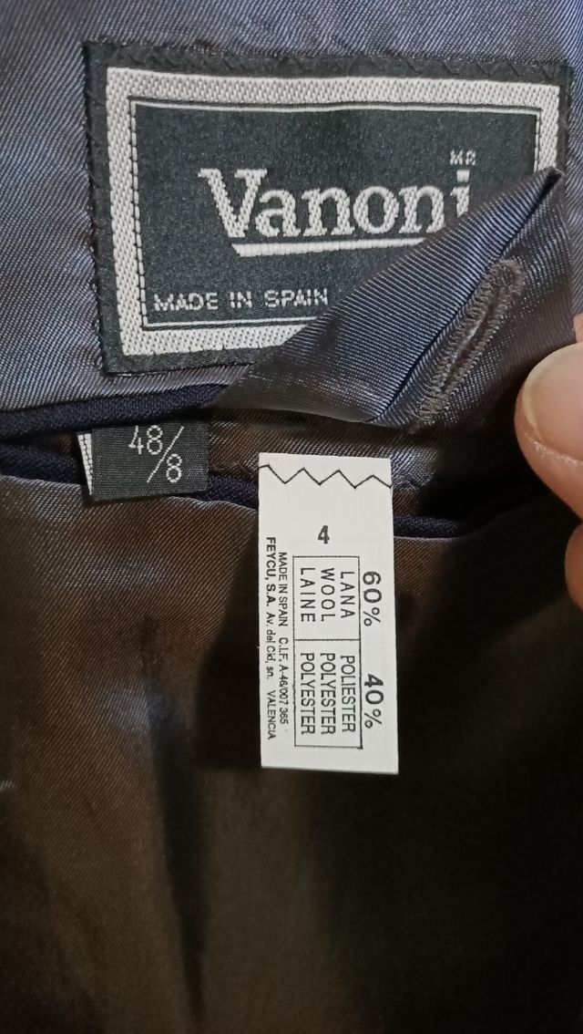 Traje de vestir hombre