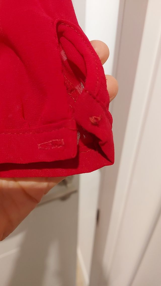 vestido mini color buganvilla sin cinturón