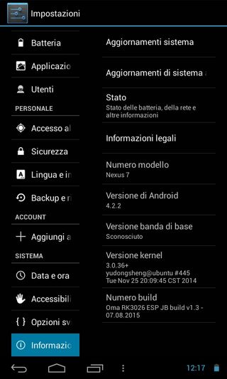 TABLET GOOGLE NEXUS 7