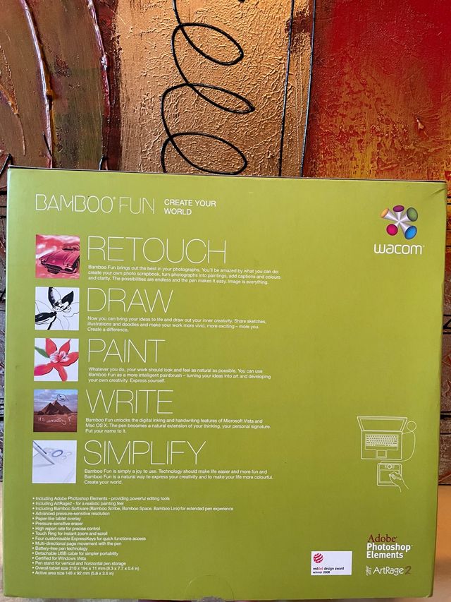 Tavoletta digitale Wacom Bamboo Fun