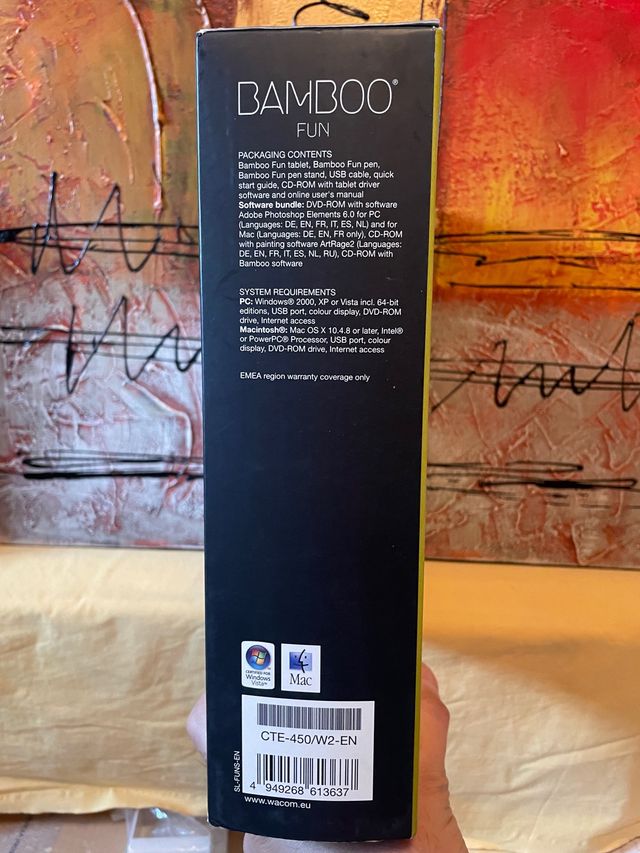 Tavoletta digitale Wacom Bamboo Fun