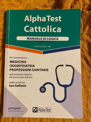 Alph test Cattolica Manuale di logica