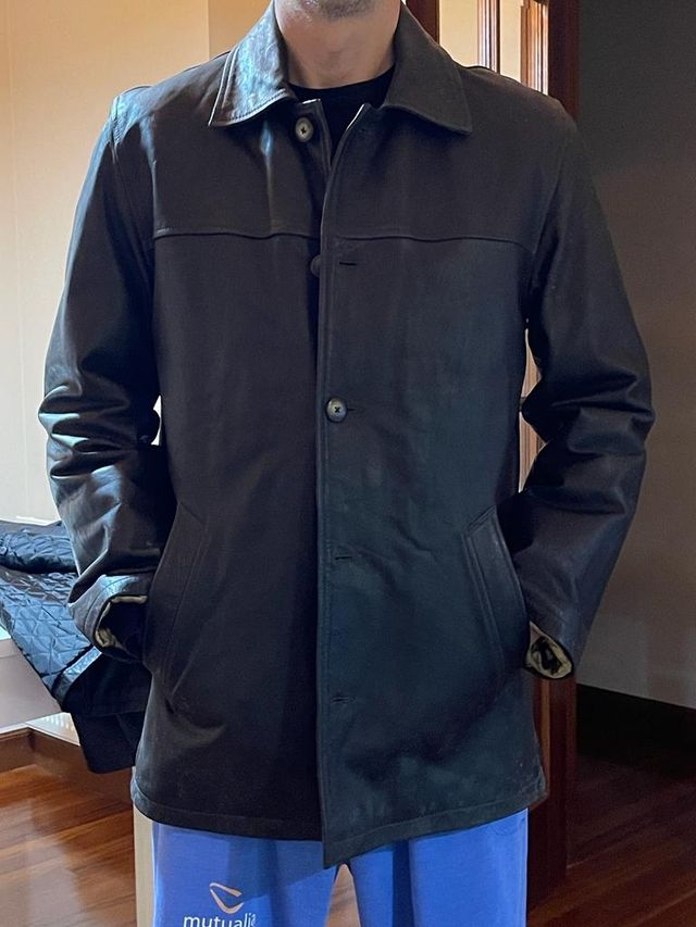 chaqueta de cuero
