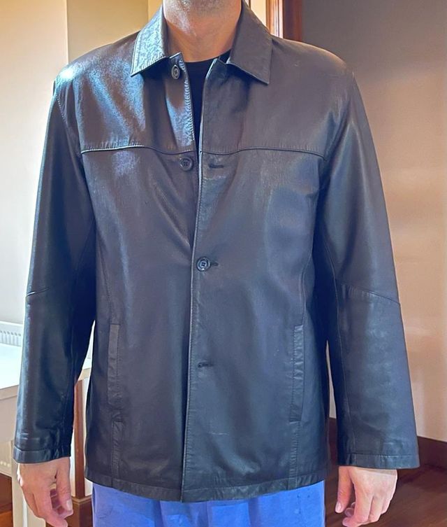 chaqueta de cuero
