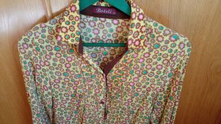 blusa estampad  vintage 