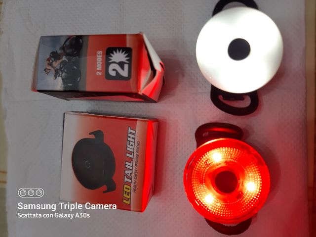 Coppia di luce a led