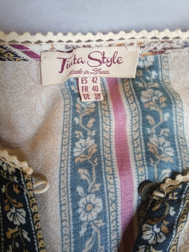 Blusón hecho en España