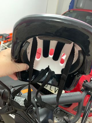 Casco bicicleta niña