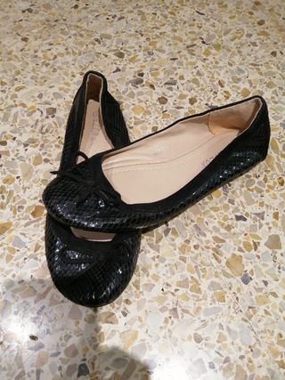 manoletinas  negras 