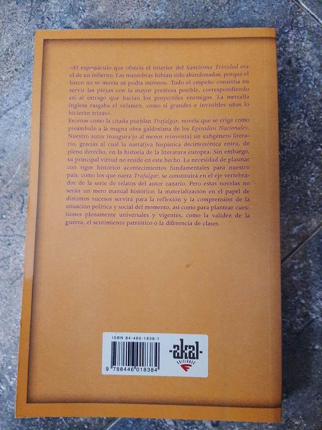 TRAFALGAR (Benito Pérez Galdós)