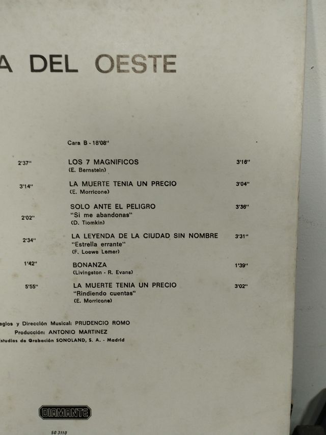 MUSICA DEL OESTE