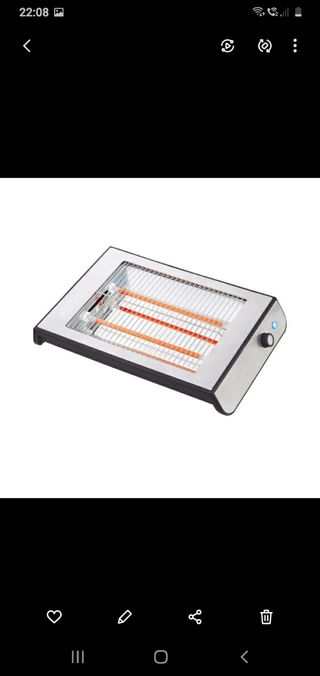Tostadora plana Millo 600W