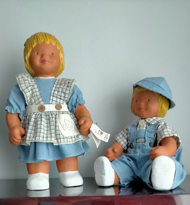 Preciosa pareja de artesanía 50 unpareja