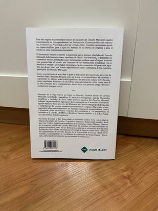 Bases del derecho mercantil de Fernando de la Vega