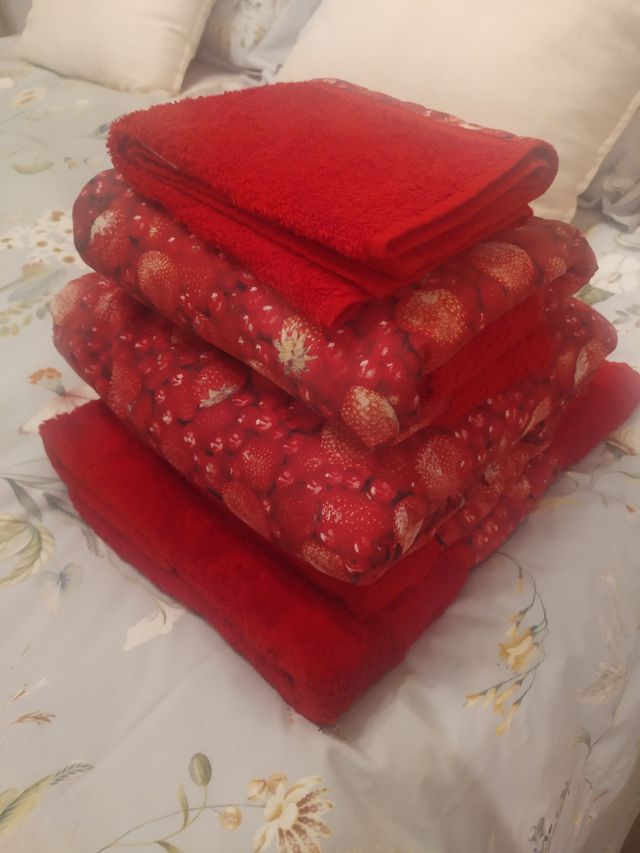 Juego de toallas baño