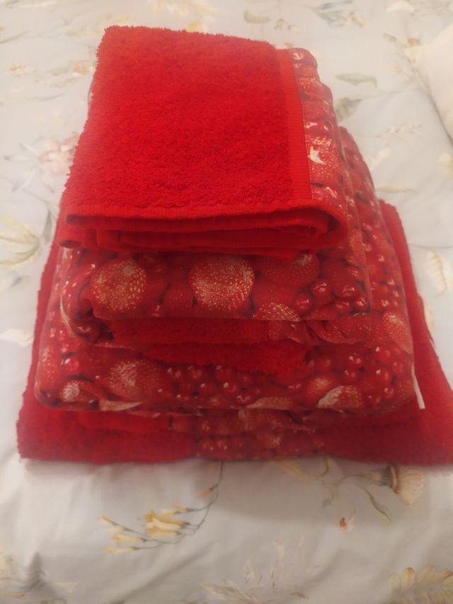 Juego de toallas baño