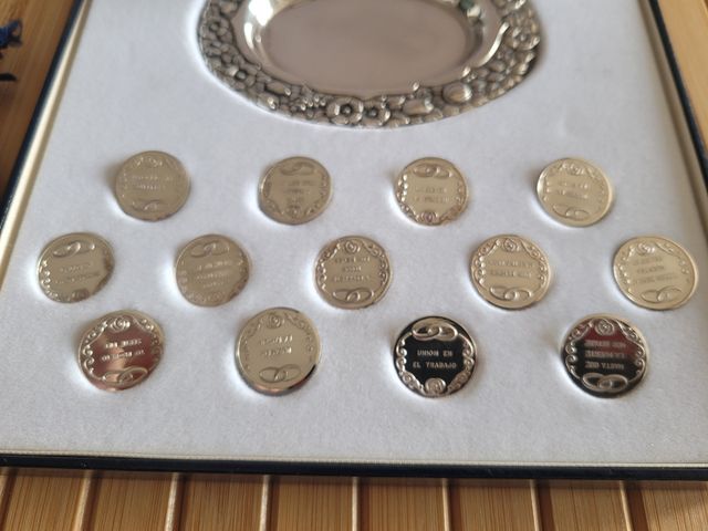 Arras biblicas plata 1° ley