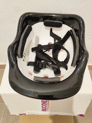 Motofeber 2 racing rosa con casco