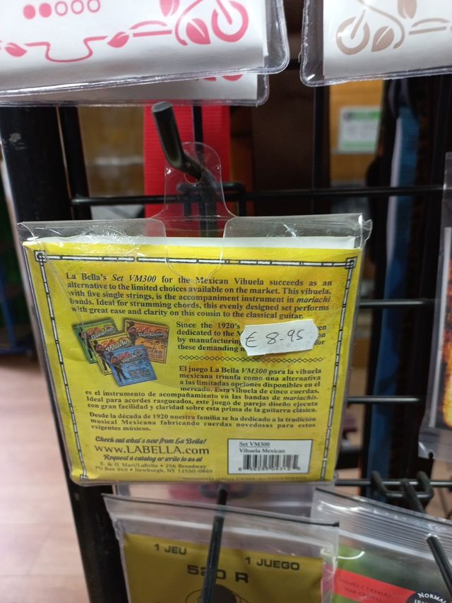 juego de cuerdas de Vihuela