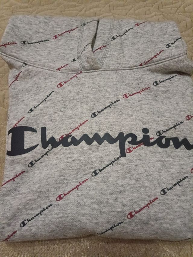 sudadera gris con gorro