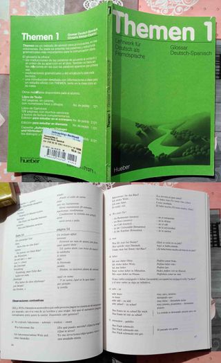 DICCIONARIOS DE FRANCÉS Y DE ALEMÁN