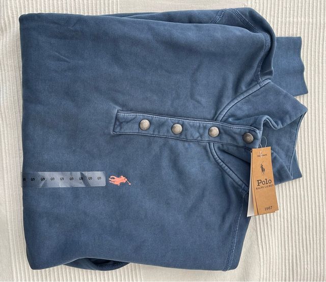 Sudadera azul Polo Ralph Lauren (S)