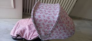 Capota y bolso/mochila para bugaboo camaleón 