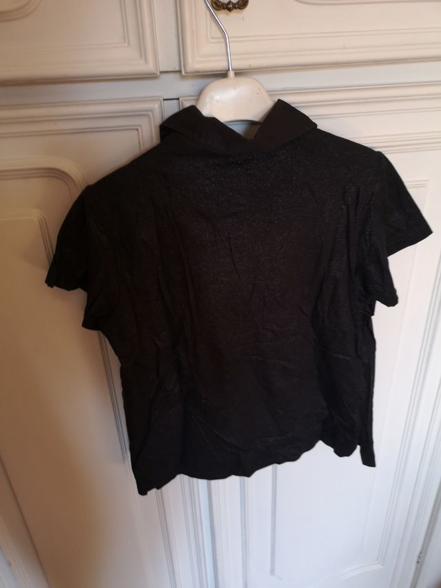 polo leggera decoy nera glitter lucida london