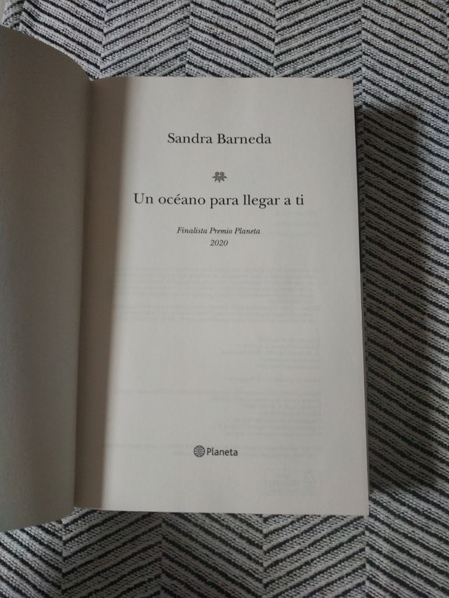 libro novela Sandra Barneda