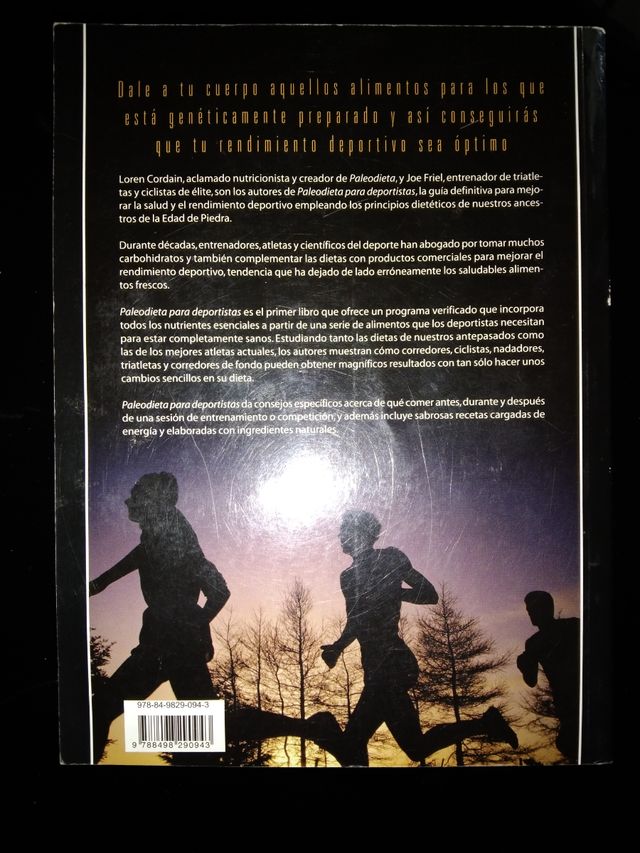 manual paleodieta para deportistas