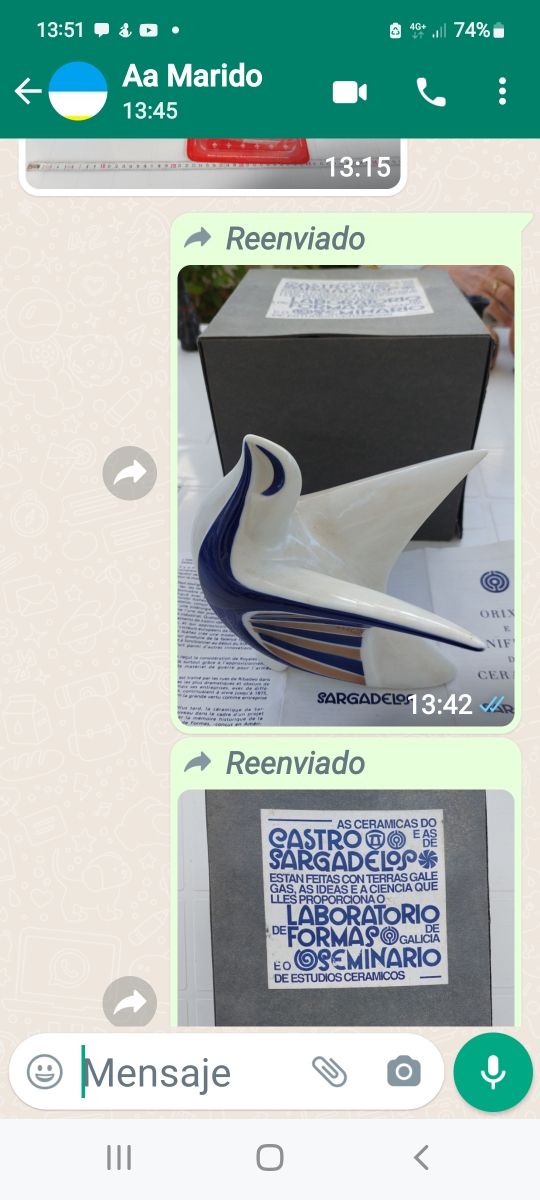 Paloma Sargadelos. preciosa