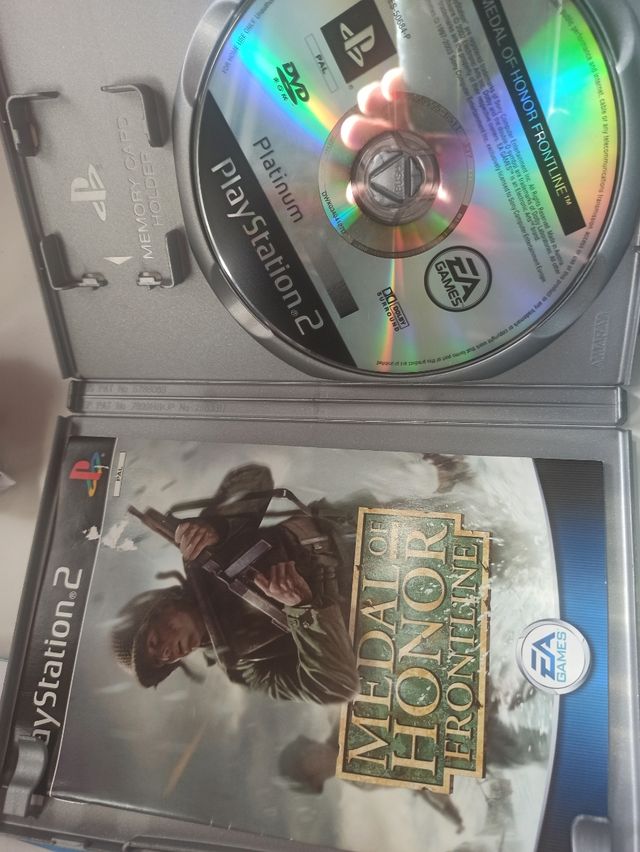 Medal of honor Frontline ps2 (PLATINUM)