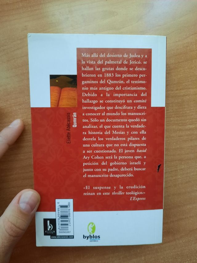 Novela Qumrán - Novela Histórica