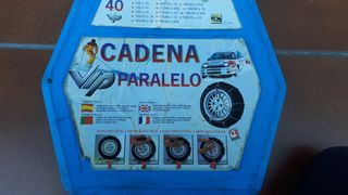 ACCESORIO AUTOMOVIL CADENAS ACERO PARA NIEVE