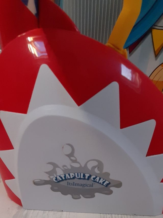 Juego de mesa catapult cake!