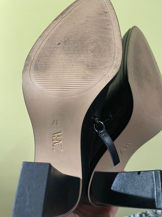 Botas altas de piel