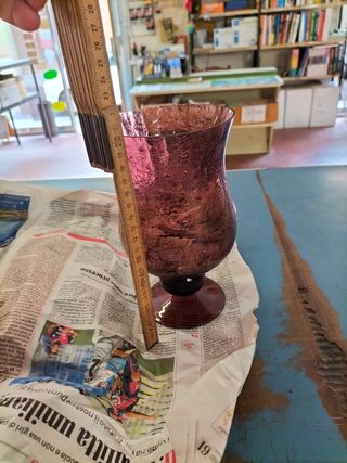 n.3 Vasi in vetro colorati