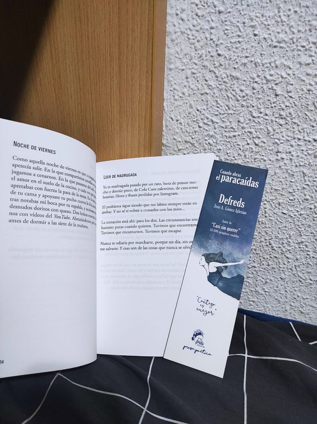 LIBRO CUANDO ABRAS EL PARACAÍDAS - DEFRED